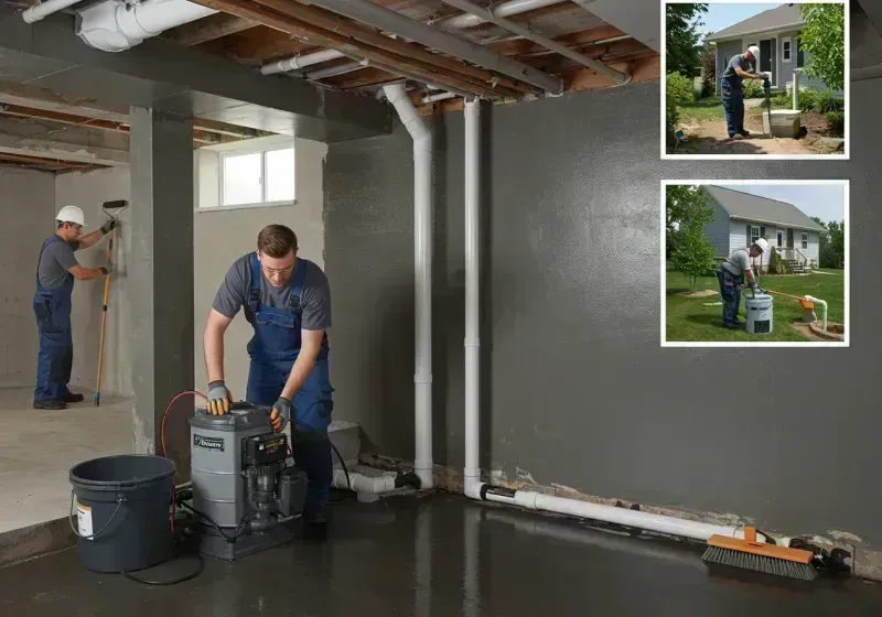 Basement Waterproofing and Flood Prevention process in Winnfield, LA